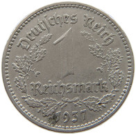 DRITTES REICH MARK 1937 A J.354 #a015 0857 - 1 Reichsmark