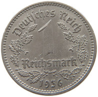DRITTES REICH MARK 1936 A J.354 #a015 0847 - 1 Reichsmark
