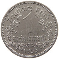 DRITTES REICH MARK 1935 A J.354 #a046 0163 - 1 Reichsmark