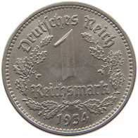 DRITTES REICH MARK 1934 F J.354 #a043 0447 - 1 Reichsmark
