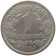 DRITTES REICH MARK 1934 J J.354 #a043 0403 - 1 Reichsmark