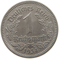 DRITTES REICH MARK 1934 F J.354 #a043 0463 - 1 Reichsmark