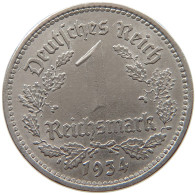 DRITTES REICH MARK 1934 F J.354 #a017 0069 - 1 Reichsmark
