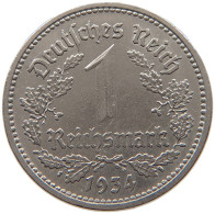 DRITTES REICH MARK 1934 E J.354 #a046 0179 - 1 Reichsmark