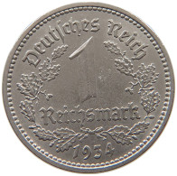 DRITTES REICH MARK 1934 E J.354 #a046 0161 - 1 Reichsmark