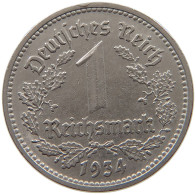 DRITTES REICH MARK 1934 D J.354 #a046 0159 - 1 Reichsmark
