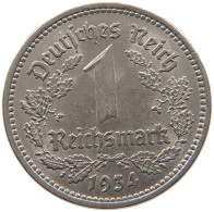DRITTES REICH MARK 1934 A J.354 #a046 0141 - 1 Reichsmark