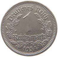 DRITTES REICH MARK 1934 A J.354 #a017 0073 - 1 Reichsmark