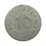 DRITTES REICH JETON  SPIEL MARKE 10 PFENNIG #a006 0903 - Autres & Non Classés