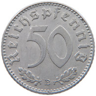 DRITTES REICH 50 PFENNIG 1943 B  #a051 0301 - 50 Reichspfennig