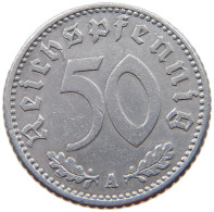DRITTES REICH 50 PFENNIG 1942 A  #a021 0797 - 50 Reichspfennig