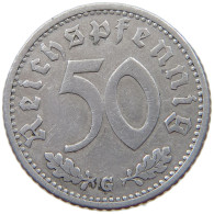 DRITTES REICH 50 PFENNIG 1939 G  #a021 0775 - 50 Reichspfennig