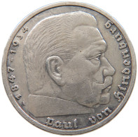 DRITTES REICH 5 MARK 1936 A  #a048 0395 - 5 Reichsmark