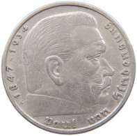 DRITTES REICH 5 MARK 1935 G  #a003 0139 - 5 Reichsmark