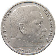 DRITTES REICH 5 MARK 1935 F  #a048 0355 - 5 Reichsmark