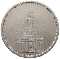 DRITTES REICH 5 MARK 1934 F  #a048 0337 - 5 Reichsmark