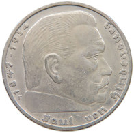 DRITTES REICH 2 MARK 1939 F  #a049 0057 - 2 Reichsmark