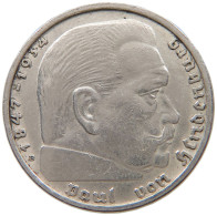 DRITTES REICH 2 MARK 1939 B  #a049 0183 - 2 Reichsmark