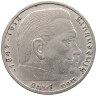 DRITTES REICH 2 MARK 1939 A  #a048 0441 - 2 Reichsmark