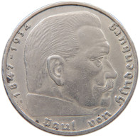 DRITTES REICH 2 MARK 1938 A  #a048 0459 - 2 Reichsmark