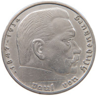 DRITTES REICH 2 MARK 1937 A  #a049 0005 - 2 Reichsmark