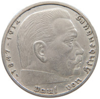 DRITTES REICH 2 MARK 1937 A  #a048 0413 - 2 Reichsmark