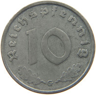 DRITTES REICH 10 PFENNIG 1940 G  #a049 0615 - 10 Reichspfennig