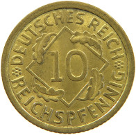 DRITTES REICH 10 PFENNIG 1936 A  #a053 0327 - 10 Reichspfennig