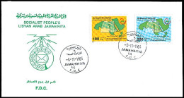 LIBYA 1984 Arab Pharmacists Pharmacy Health Medicine Chemistry (FDC) - Apotheek