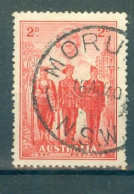 AUSTRALIE - N°137 Oblitéré. Commémoration De La Levée D'un Contingent Des Troupes Australiennes. - Used Stamps