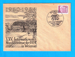 CVR0221- ALEMANHA DEMOCRÁTICA (DDR) 1984 - MÚSICA - 1981-1990