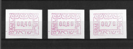 Israel 1988 MNH 1st Frama/ATM Labels - Vignettes D'affranchissement (Frama)