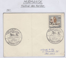 Russia  Festival Of The North Ca Murmansk 28.3.1961 (FN150) - Evenementen & Herdenkingen