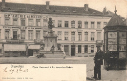 BELGIQUE - Bruxelles - Place Hauwaert à Saint Josse-ten-Noode - Carte Postale Ancienne - Plazas