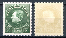 BE   290A   XX   ---   MNH   ---   Impeccable...   ---    Papier Crème  --  Cote : 475 Euros... - 1929-1941 Grande Montenez