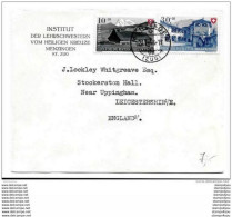 33-52 - Enveloppe Avec Timbres Pro Patria - Cachet à Date Metzingen 1948 - Brieven En Documenten