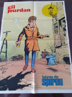 CS01 - POSTER LES HEROS DE SPIROU - GIL JOURDAN - Gil Jourdan