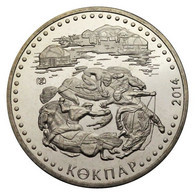 KAZAKHSTAN KASACHSTAN 50 TENGE NATIONAL RITE - KOKPAR HORSE RIDING GAME 2014 UNC - Kasachstan