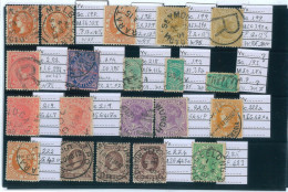 P2036 - VICTORIA , VERY NICE SELECTION ALL CATALOGUED WITH SG AND SC. NUMBERS. - Other & Unclassified