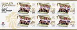 GREAT BRITAIN 2012 Olympic Games Gold Medal Winners: Men's Rowing Fours - Unused Stamps