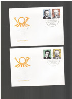 Ddr Germania Est - Fdc 1981 Fdc Personalità Mondo Lavoro Della Ddr - 1981-1990