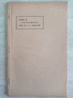 Per L'edizione Delle Rime Di Michelangelo Autografo Enzo Noé Girardi Da Iseo Estratto Da Rinascimento 1955 - Historia Biografía, Filosofía