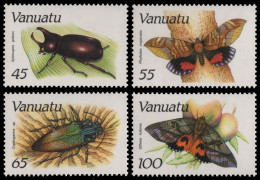 Vanuatu 1987 - Mi-Nr. 769-772 ** - MNH - Insekten / Insects - Vanuatu (1980-...)