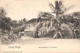 CONGO - Congo Belge - Banana-Bureau Du Pilotage - Carte Postale Ancienne - Congo Belge