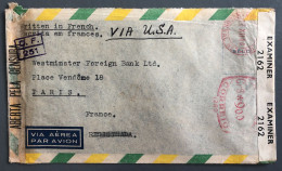 Brésil, Divers Sur Enveloppe + Censure - 12.12.1944 - (B2727) - Storia Postale