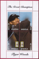 Angola Toller Kleinbogen Postfrisch, Tiger Woods, Nicht UPU Anerkannt ( Nr.1245 ) - Golf