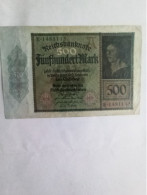 Billet Allemagne 500 Mark 1927/03/1922 - 500 Mark