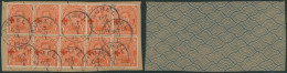 Croix-rouge - N°150 En Bloc De 10 Sur Fragment Obl Simple Cercle "Aubel" (1919) - 1918 Croce Rossa