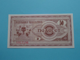 50 Denar ( 1992 ) Macedonië ( For Grade See SCAN ) UNC ! - Macedonia Del Norte