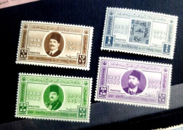 Egypt 1946 - Complete Set Of The 80th Anniv. Of Egypt’s 1st Postage Stamp - MNH, Original Gum. - Unused Stamps